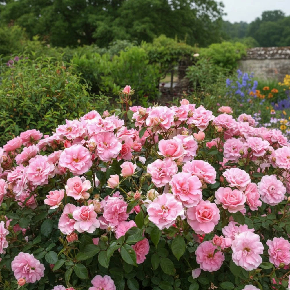 Rosier arbustif ville de saumur® pot de 3l - 20/40 cm