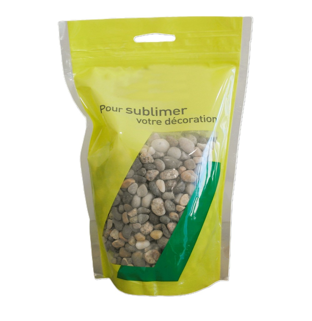 Gravillon mignonette gris mixte 4/6 en berlingot de 1 KG