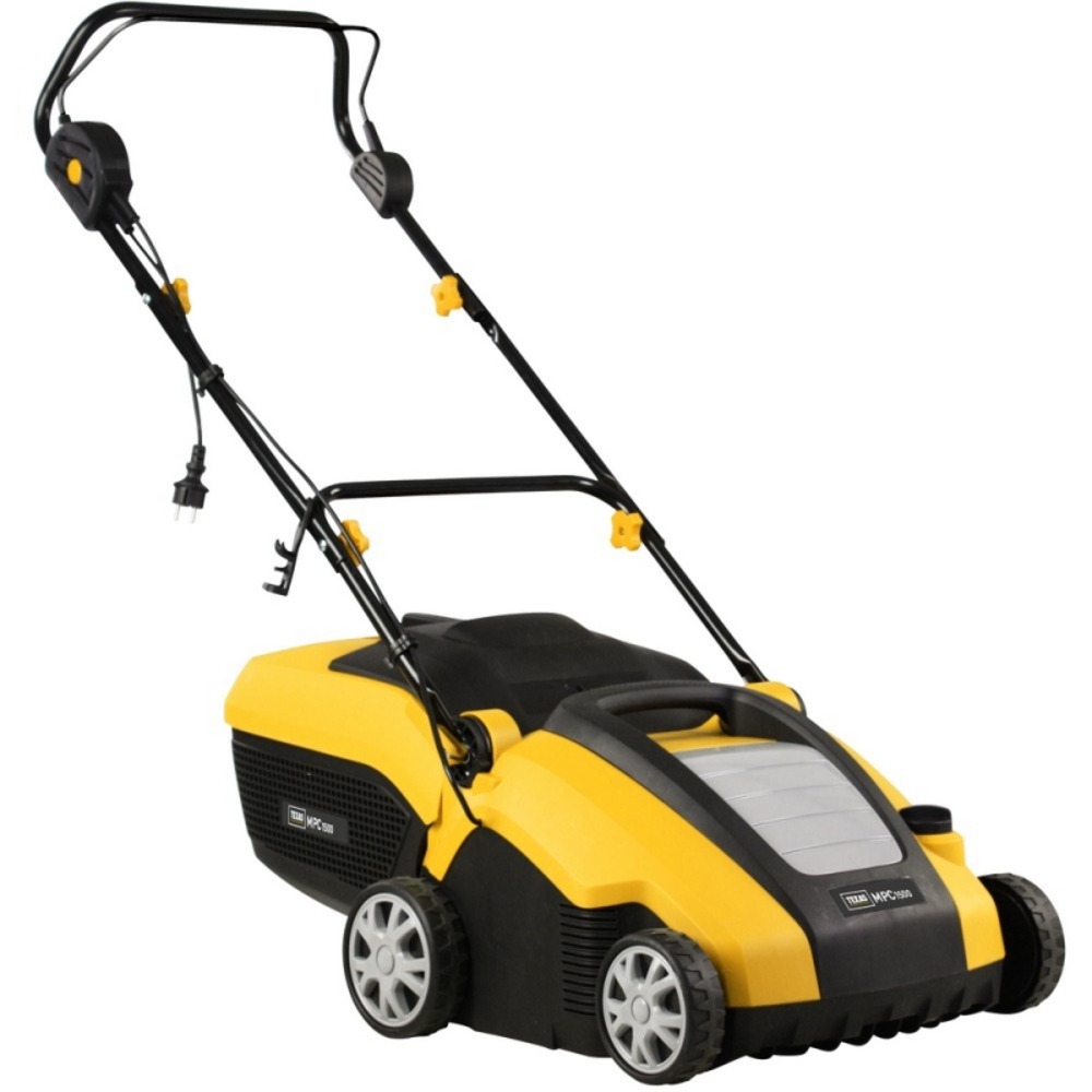 Scarificateur électrique 2 en 1 aérateur pelouse 1500w travail 32 cm 3 profondeurs travail texas mpc1500