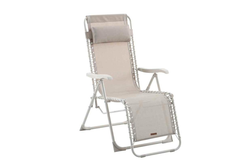 Fauteuil de jardin silos beige lin