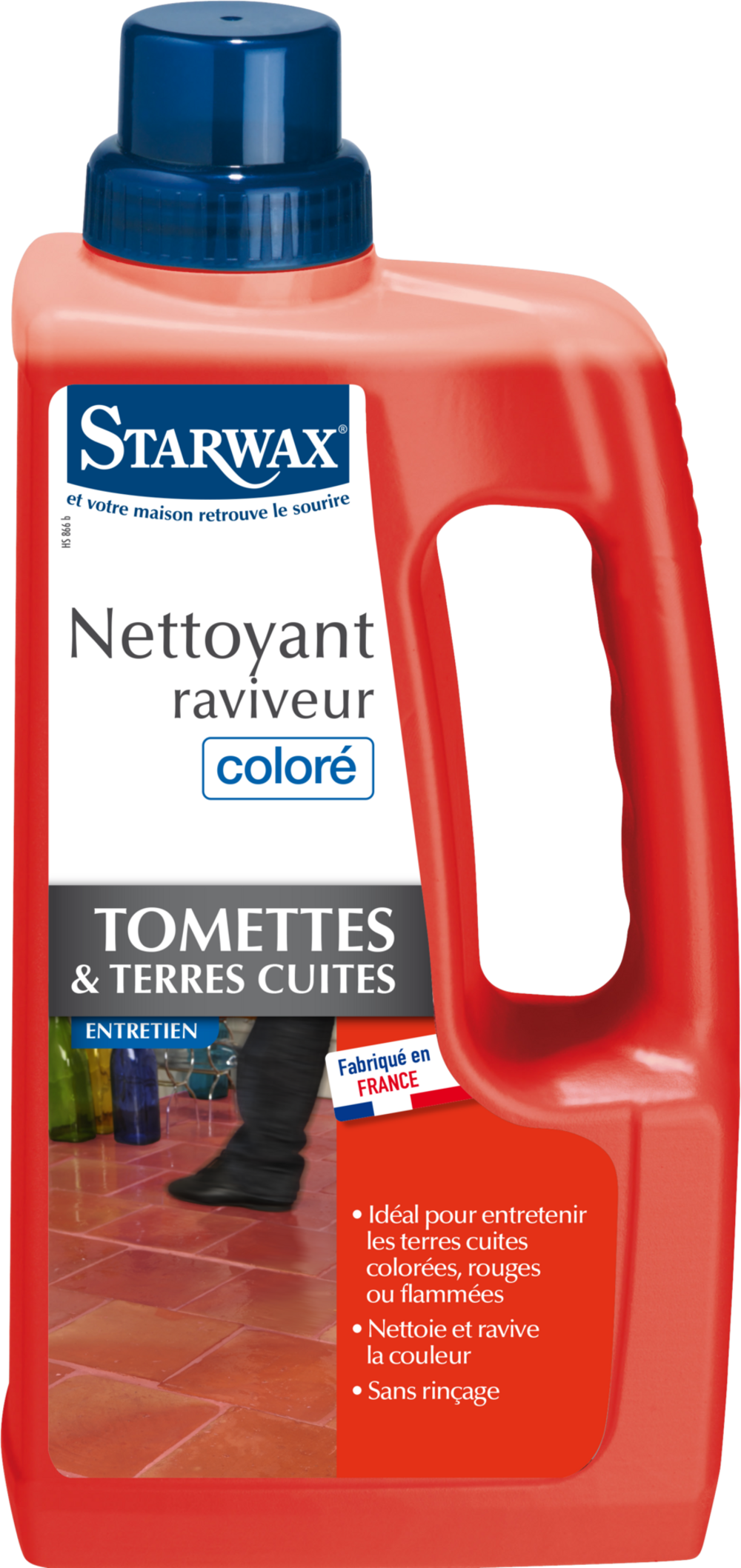 Nettoyant raviveur coloré sol starwax 1 l