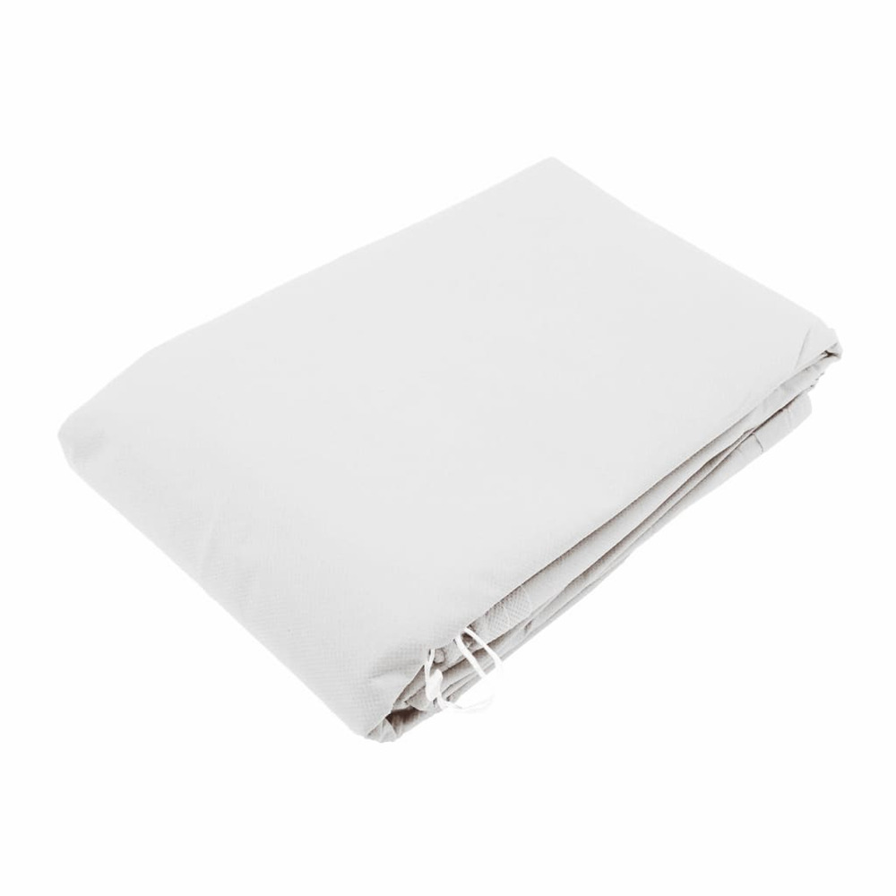Couverture d'hiver avec fermeture éclair 70 g/m² blanc 2,5x2x2m