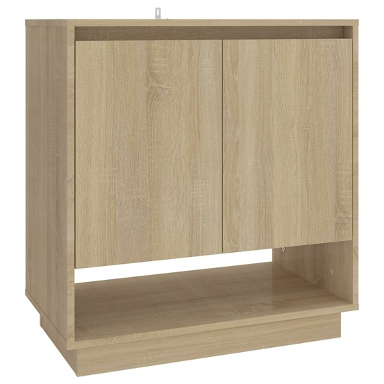 Buffet bahut commode armoire meuble de rangement organisateur cuisine salle de séjour salon sonoma 70 x 41 x 75 cm bois d'ing
