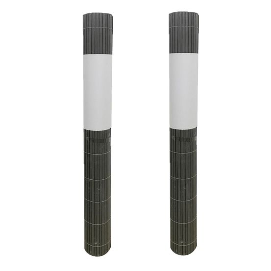Lot de 2 canisses brise-vue occultantes en pvc
