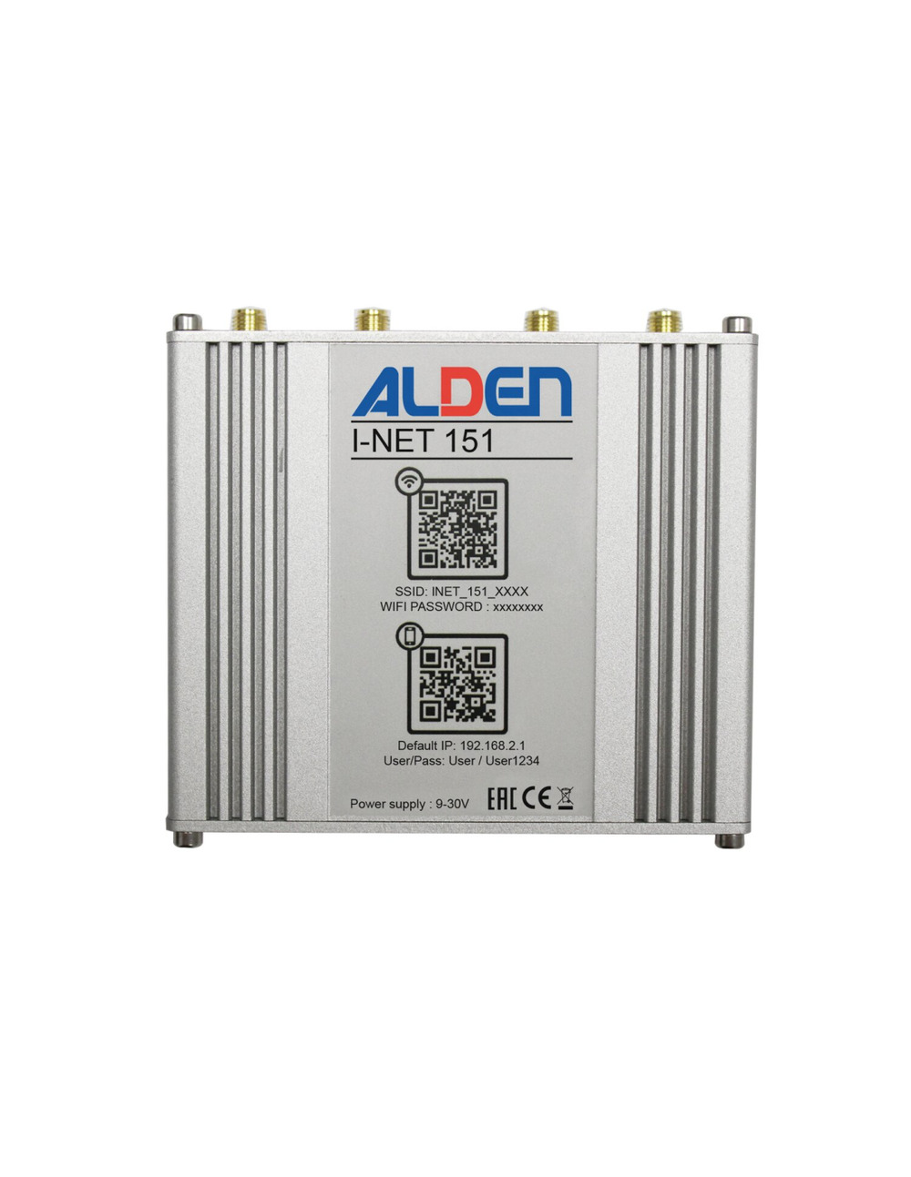 Pack routeur avec antenne requin i-net 4g-lte - alden