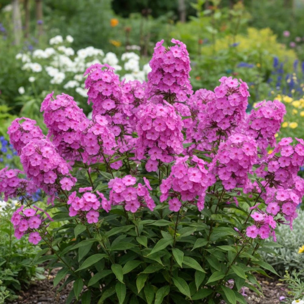 Phlox maculé alpha lot de 9 godets