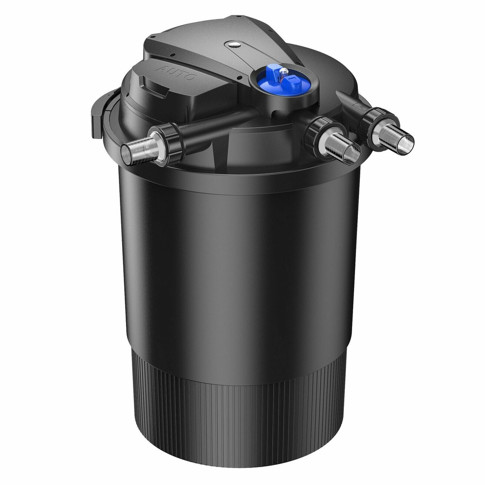 Filtre de bassin à pression uvc 55 watts 60000 litres nettoyage facile