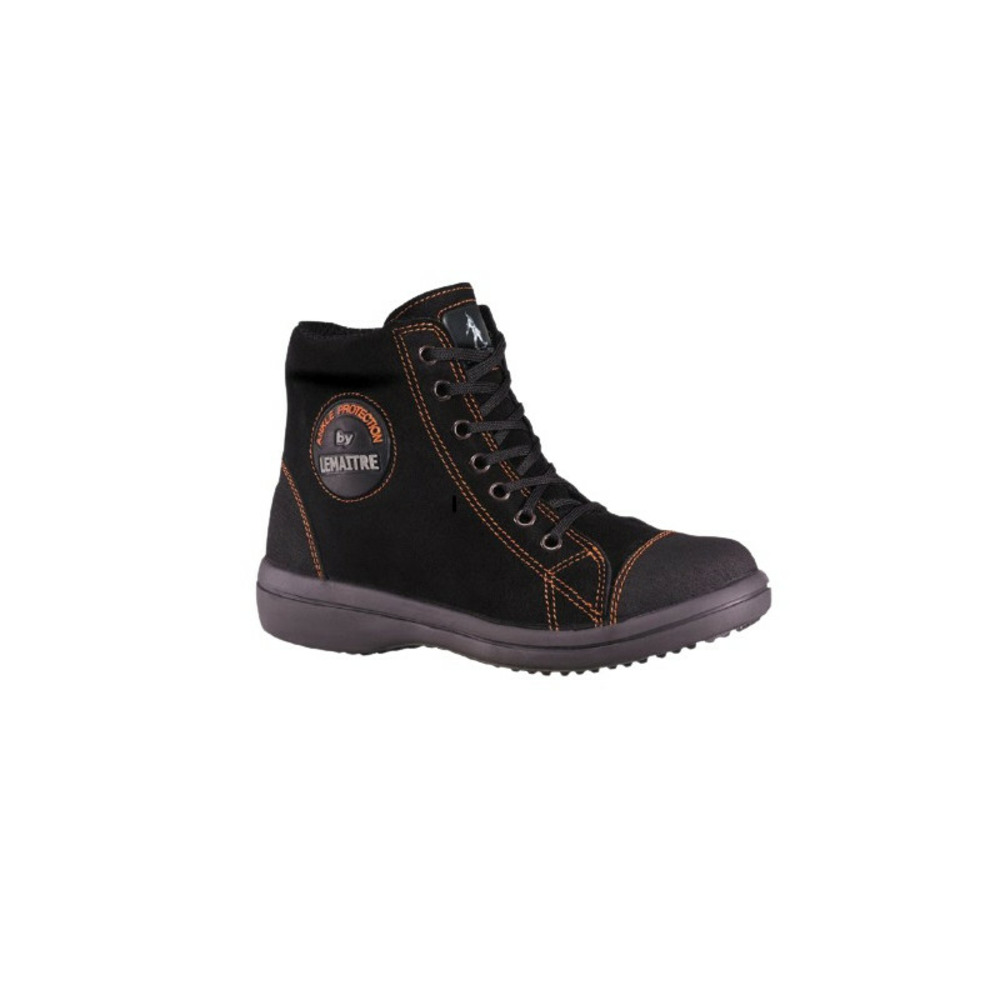 Chaussures de sécurité femme hautes vitamine s3 src noir p35 lemaitre securite vihns30nr 35