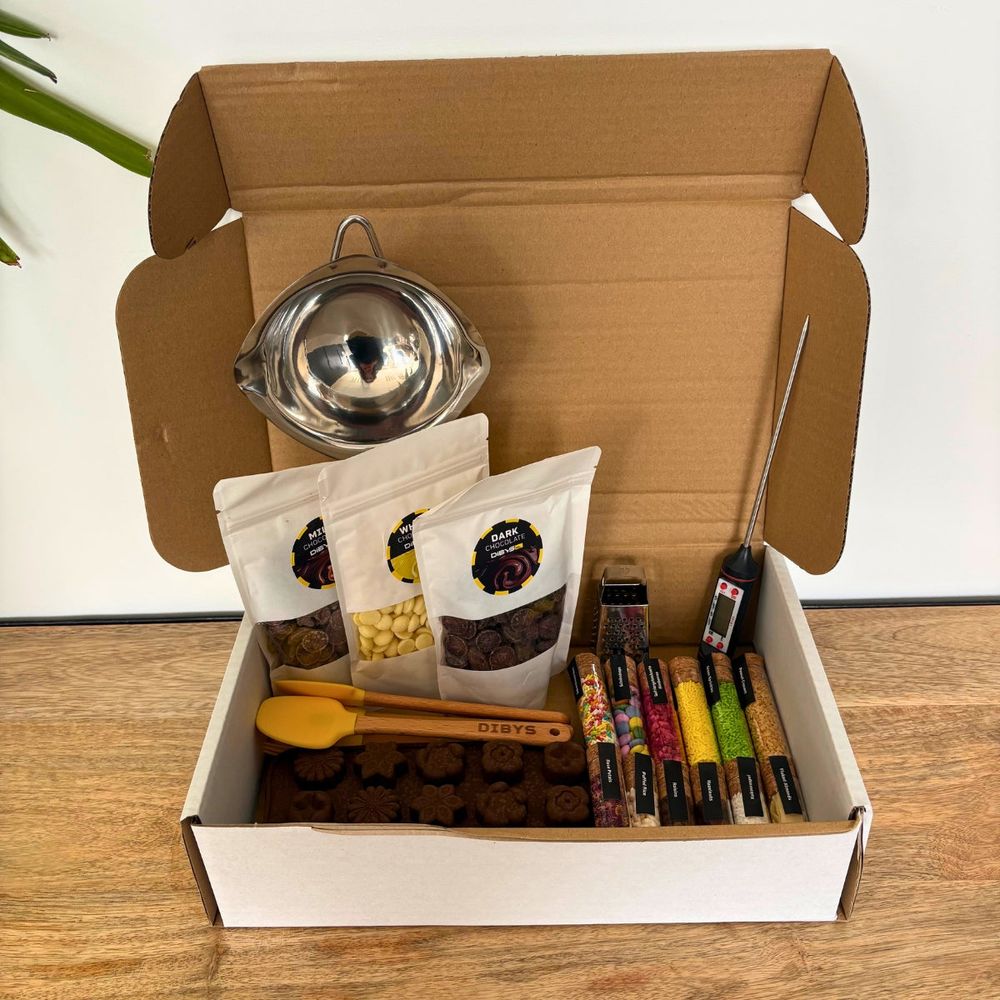 Kit diy chocolats individuels - adultes et enfants