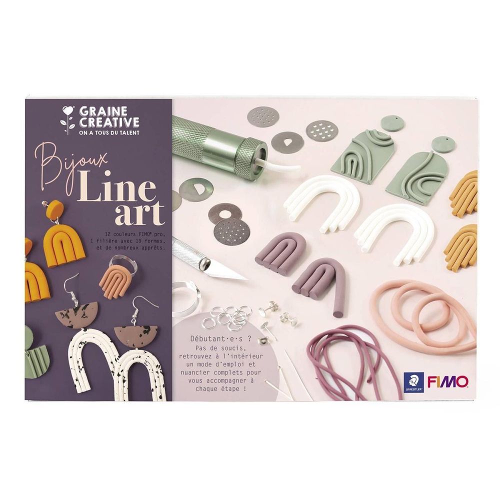 Coffret bijoux line art