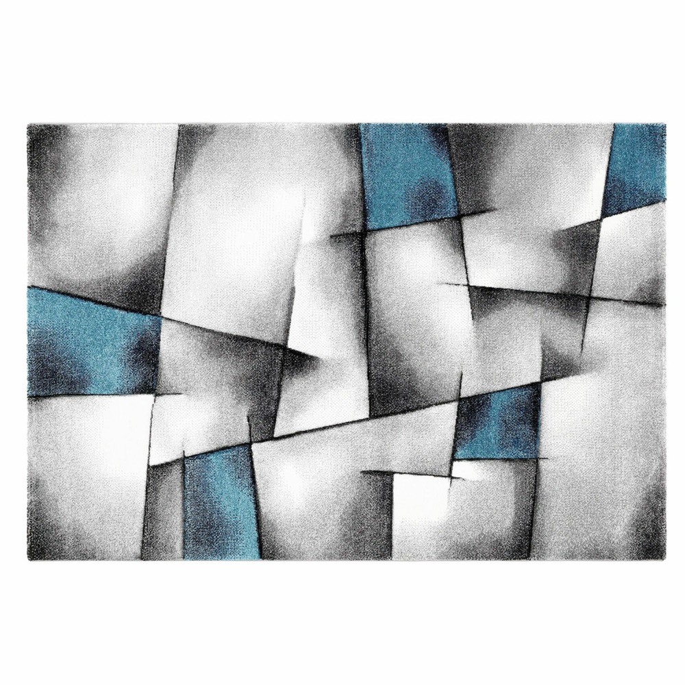 Tapis géométrique et asymétrique