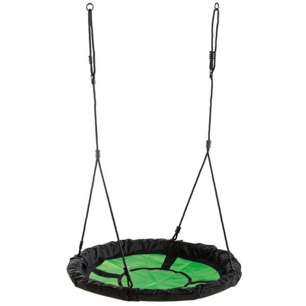 Balançoire nid swibee 98cm vert pomme/noir