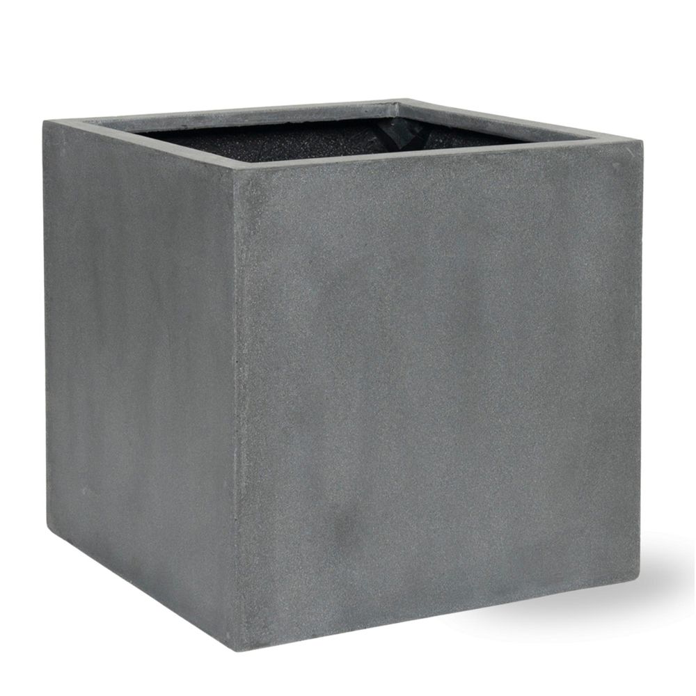Pot block gris 60 cm