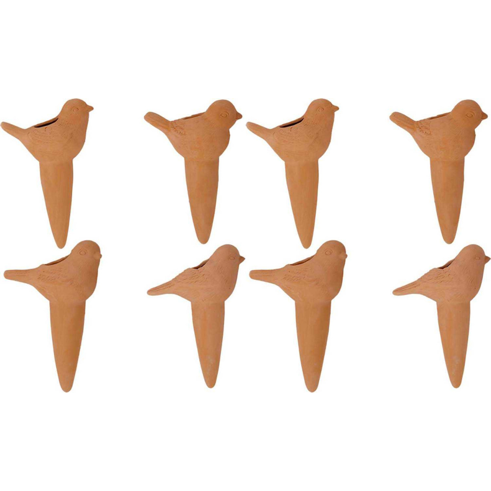 Arroseur à planter en terre cuite oiseau lot de 8