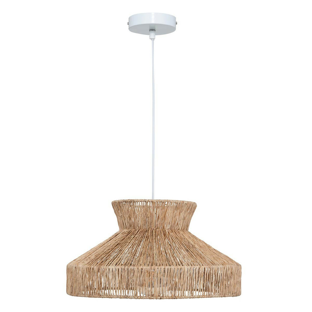 Lampe suspension en jute 