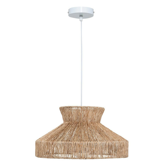 Lampe suspension en jute