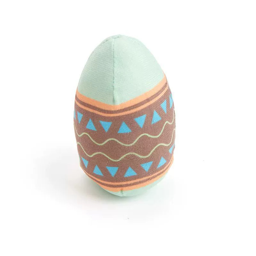 Dtopbuyage jouet en peluche pour chien en forme d'œuf