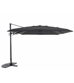 Parasol deluxe + en alu anthracite