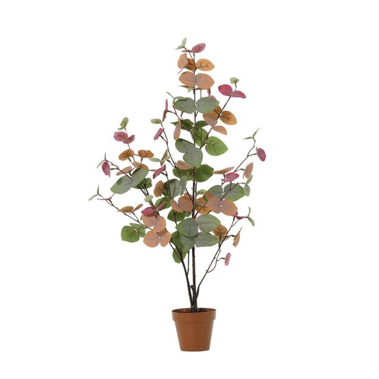 Eucalyptus coloré plante artificielle - h120 cm - ø18 cm