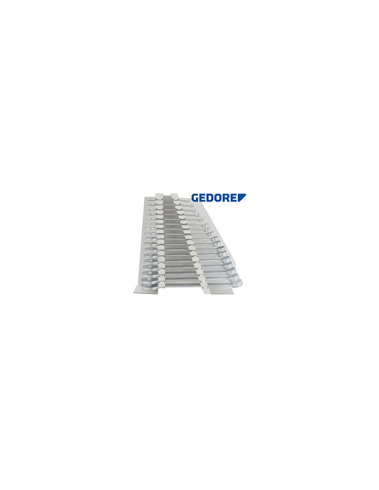 Jeu de 17 clés mixtes gedore, en dimensions métrique, de 6 à 22mm