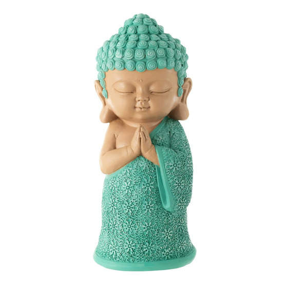 Statuette moine prière