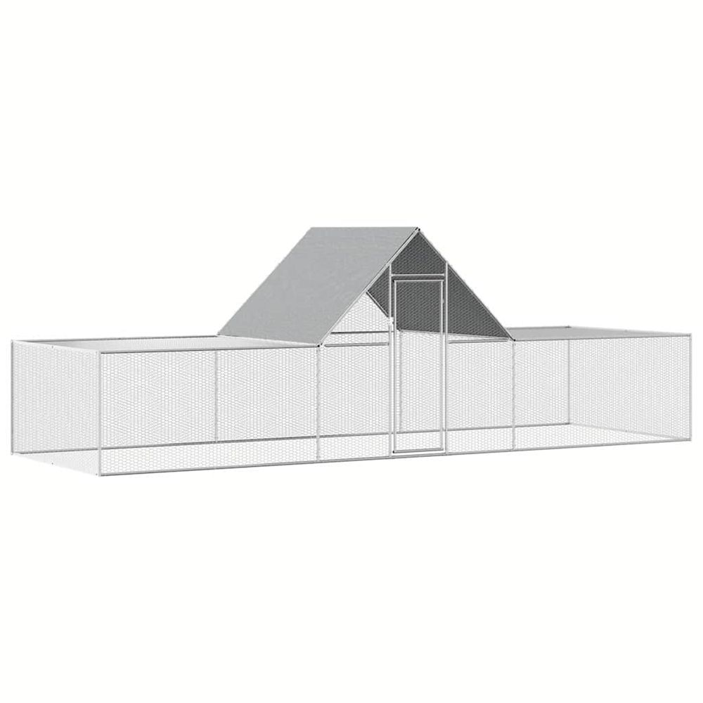 Poulailler 6 x 2 x 2 m Acier galvanisÃ©