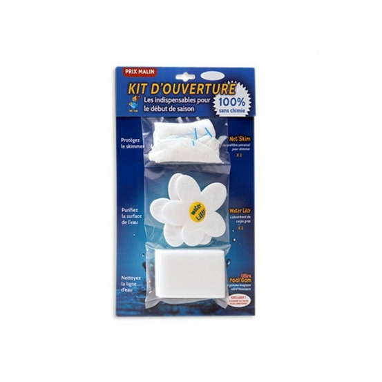 Kit ouverture piscine - pool gom - water lily - netskim