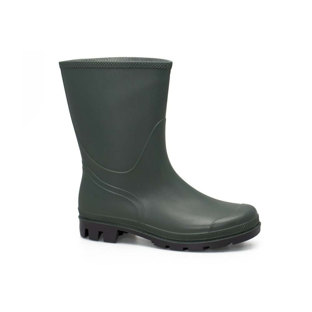 Bottes pvc demi-rivage vert - taille 39