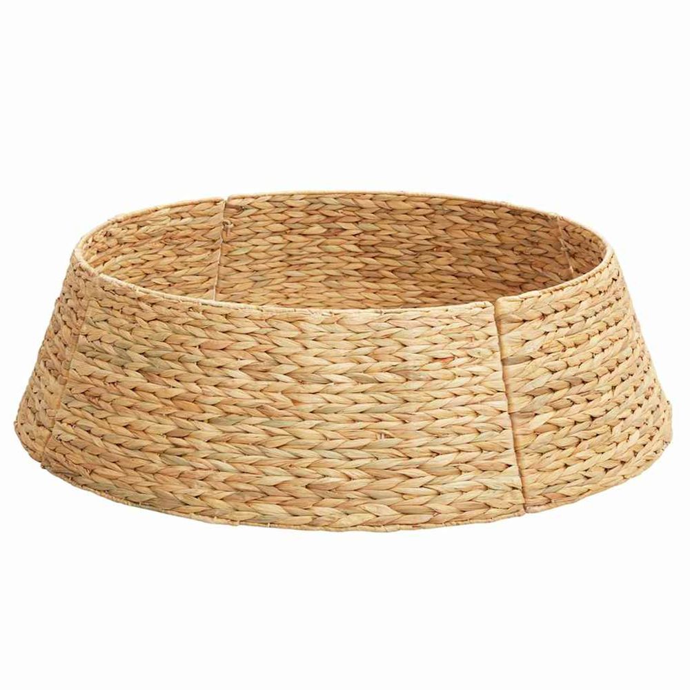 Collier de sapin de noël rond naturel diam. 90 x 28 cm