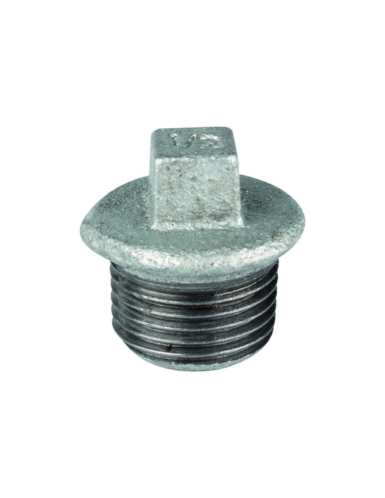 Bouchon galva bourrelet m15x21