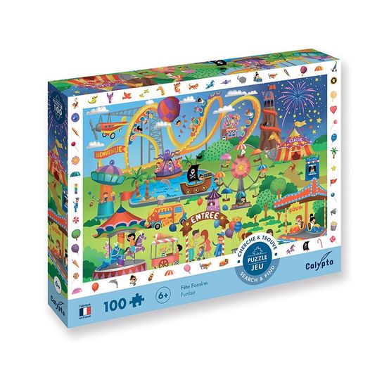 Puzzle 100p - la fete foraine