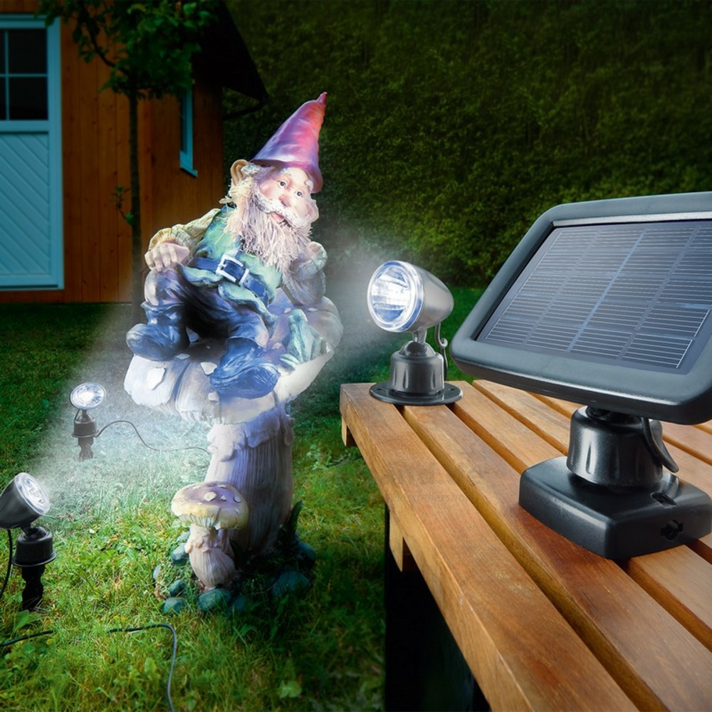 Spot solaire trio pro blanc froid