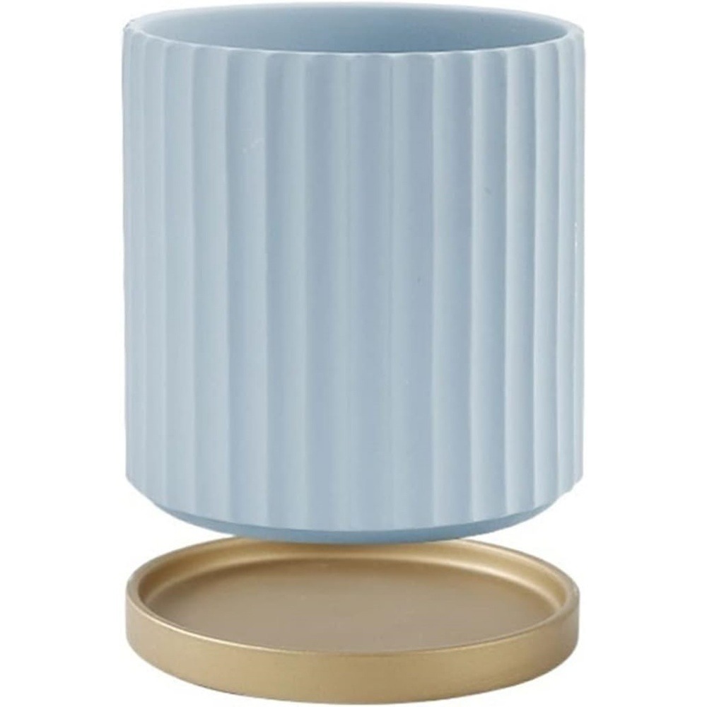 Pot de fleur en céramique avec drainage