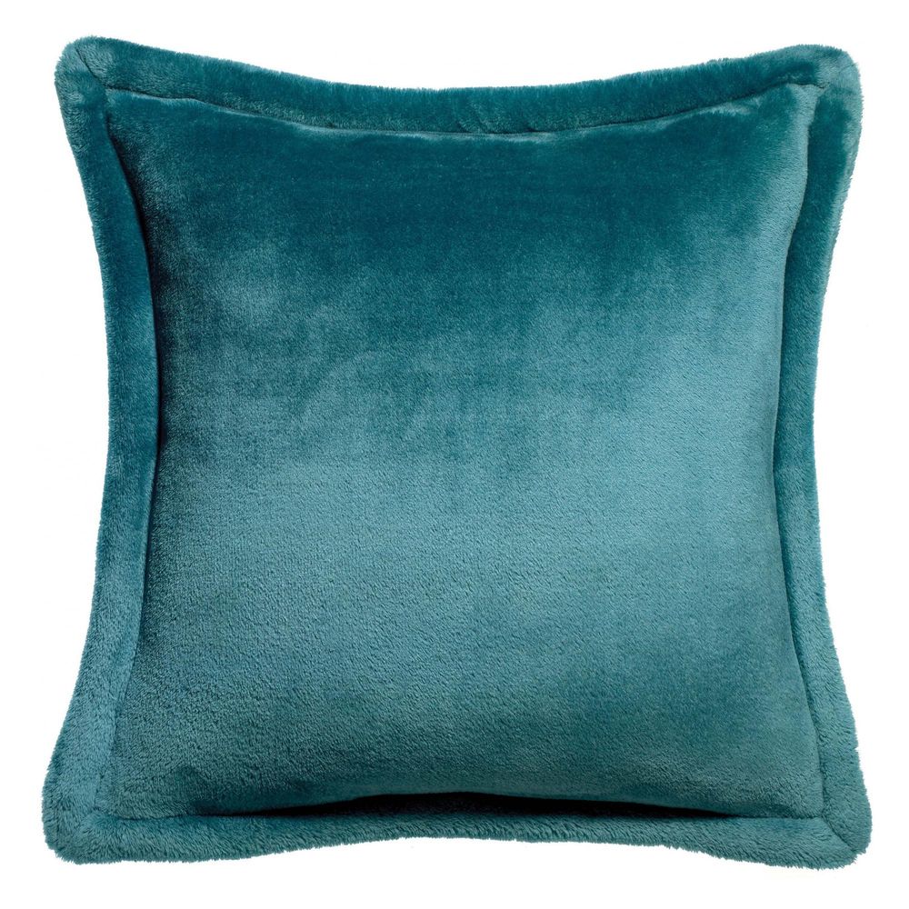 Coussin tender paon 50 x 50 cm