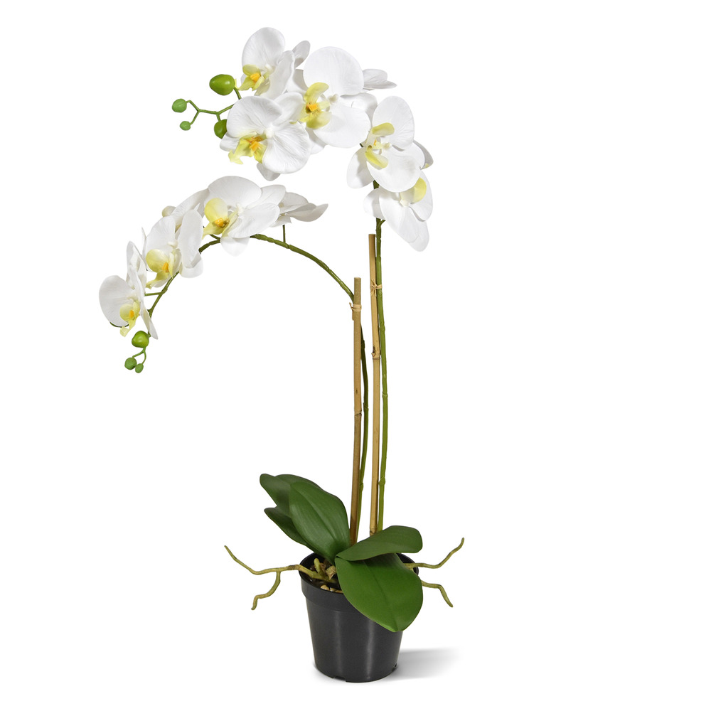 Phalaenopsis orchidee plante artificielle en pot 65cm