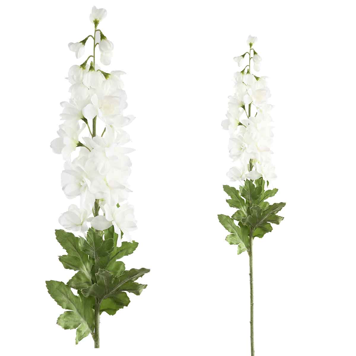 Ptmd delphinium fleur branch - 10 x 10 x 90 - blanc