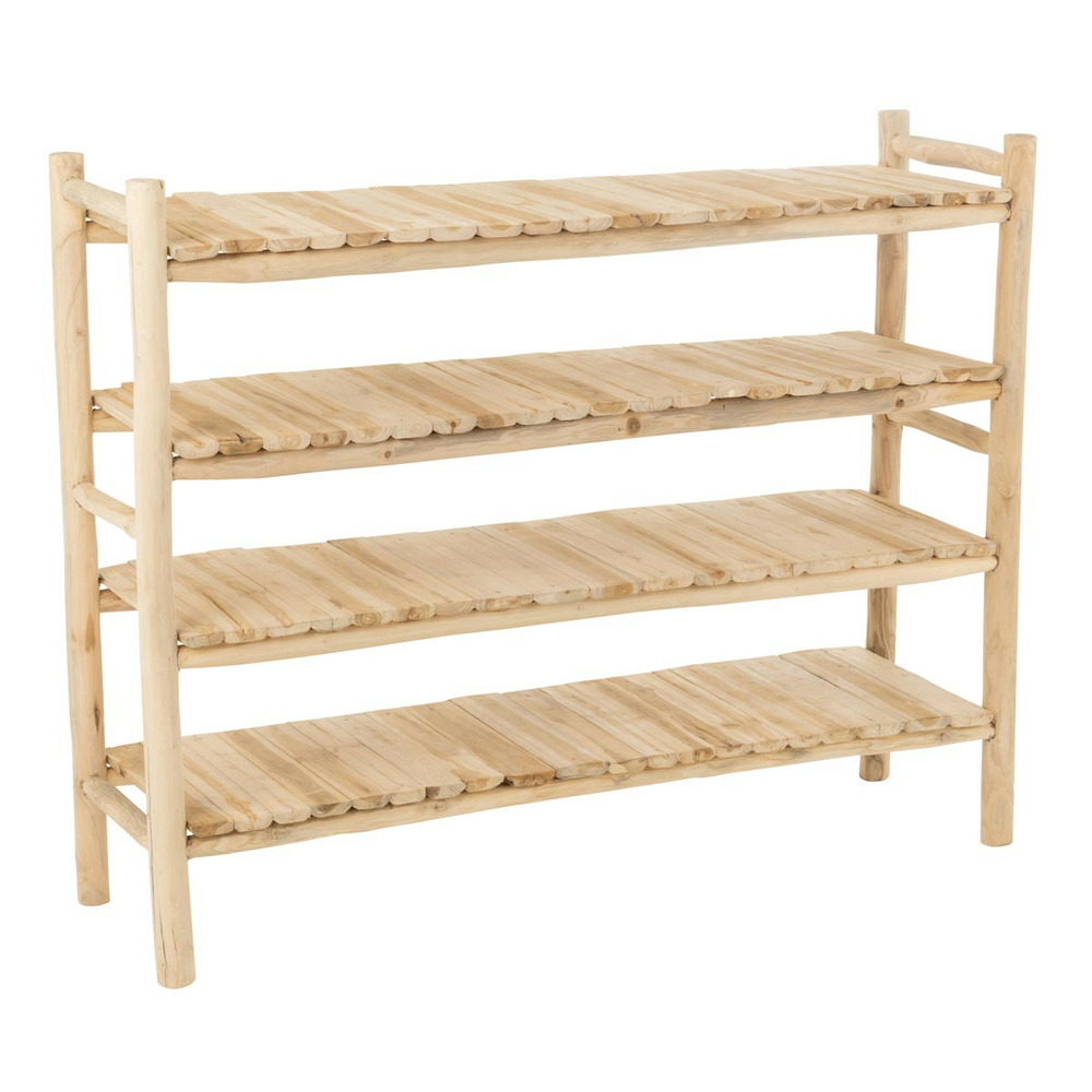 Étagère 4 niveaux en teck 