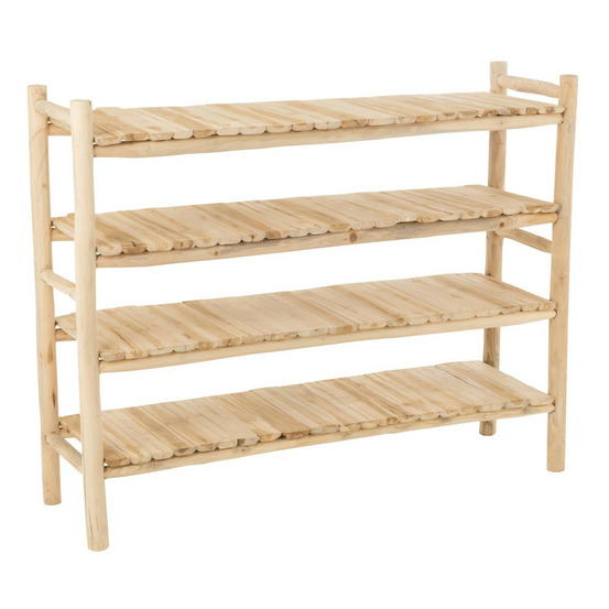 Étagère 4 niveaux en teck