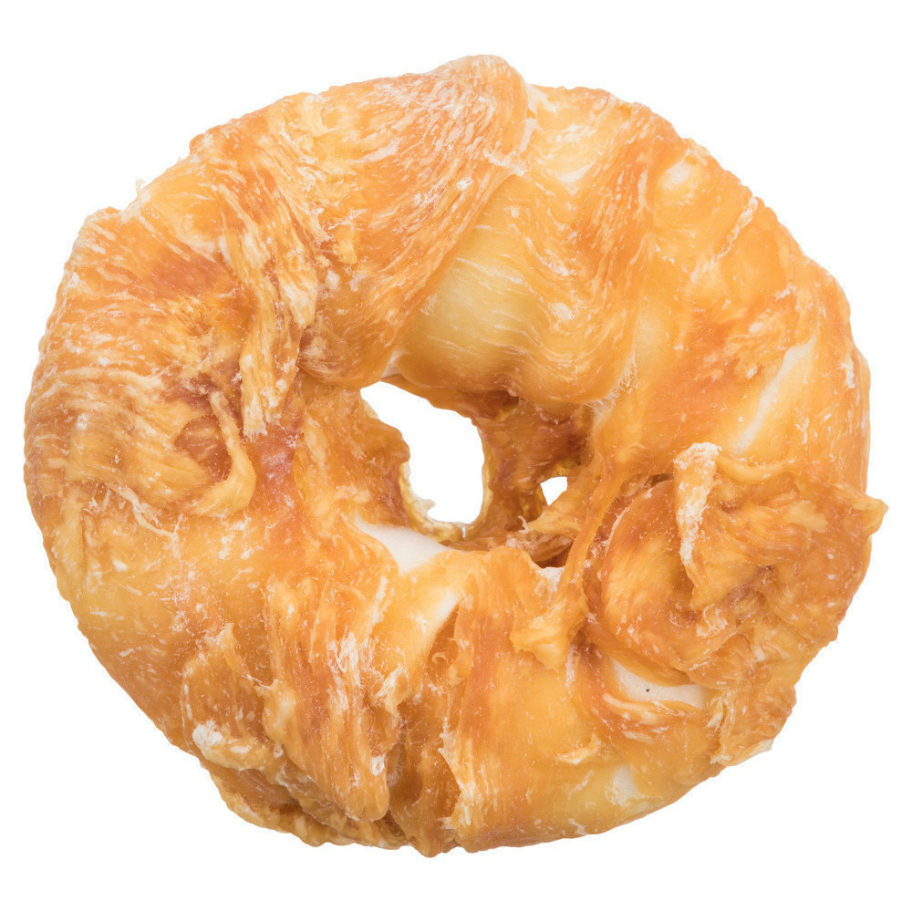 Anneau au poulet et boeuf de 10 cm poids 110 gr denta fun friandises pour c