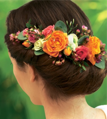 couronne fleurs
