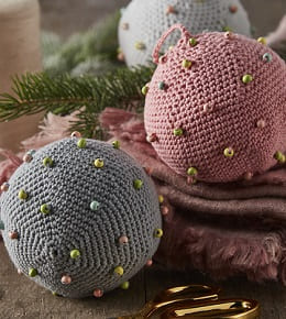 boule de noel en crochet