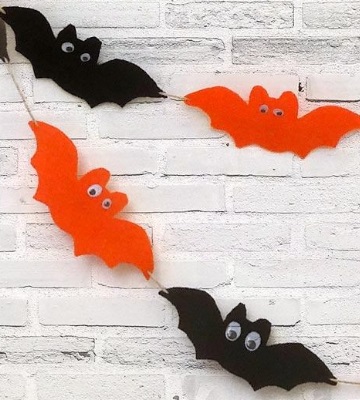 guirlande chauve-souris