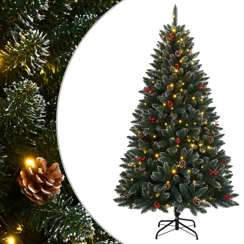 Sapin de noël artificiel 150 led 150 cm