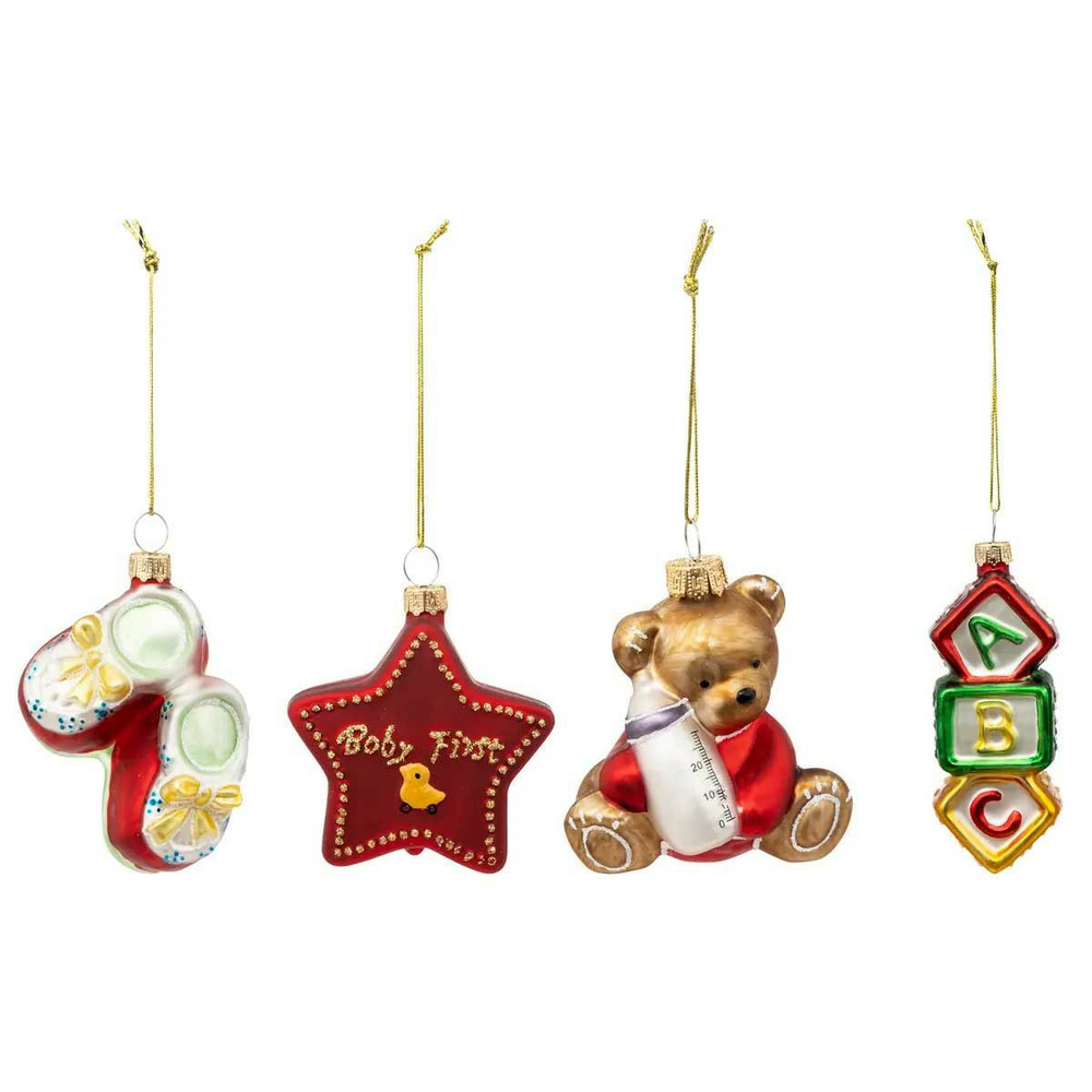 Lot de 4 sujets de noël 