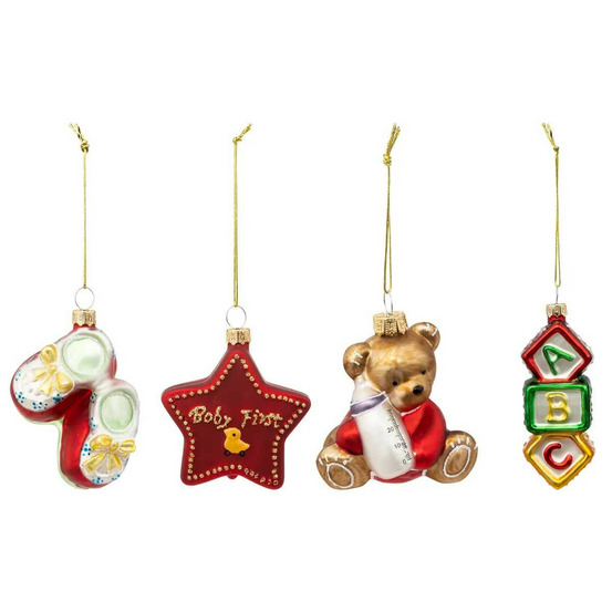 Lot de 4 sujets de noël