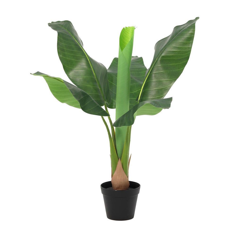 Bananier musa - 80cm - ø17cm - plante artificielle