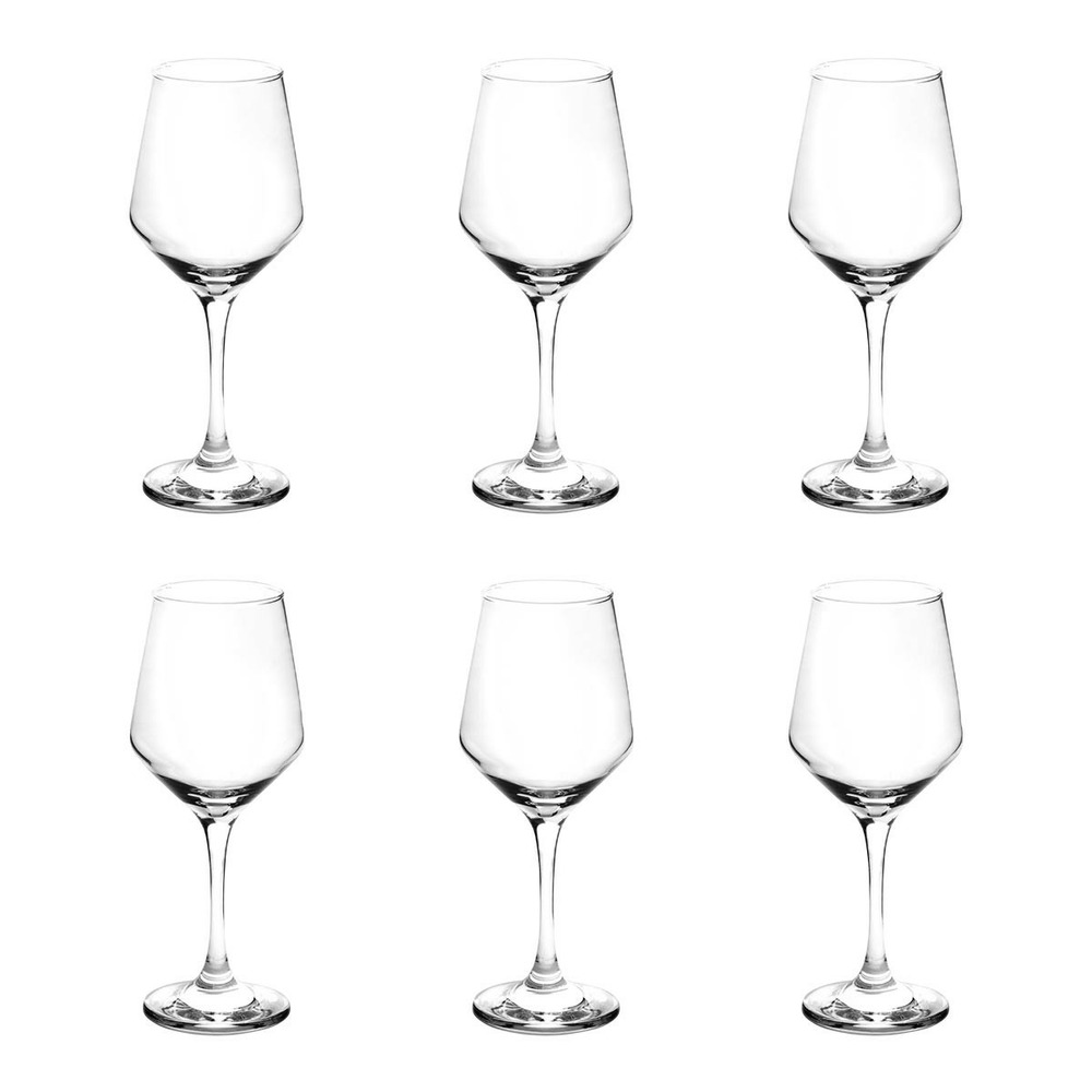 Lot de 6 verres à vin 