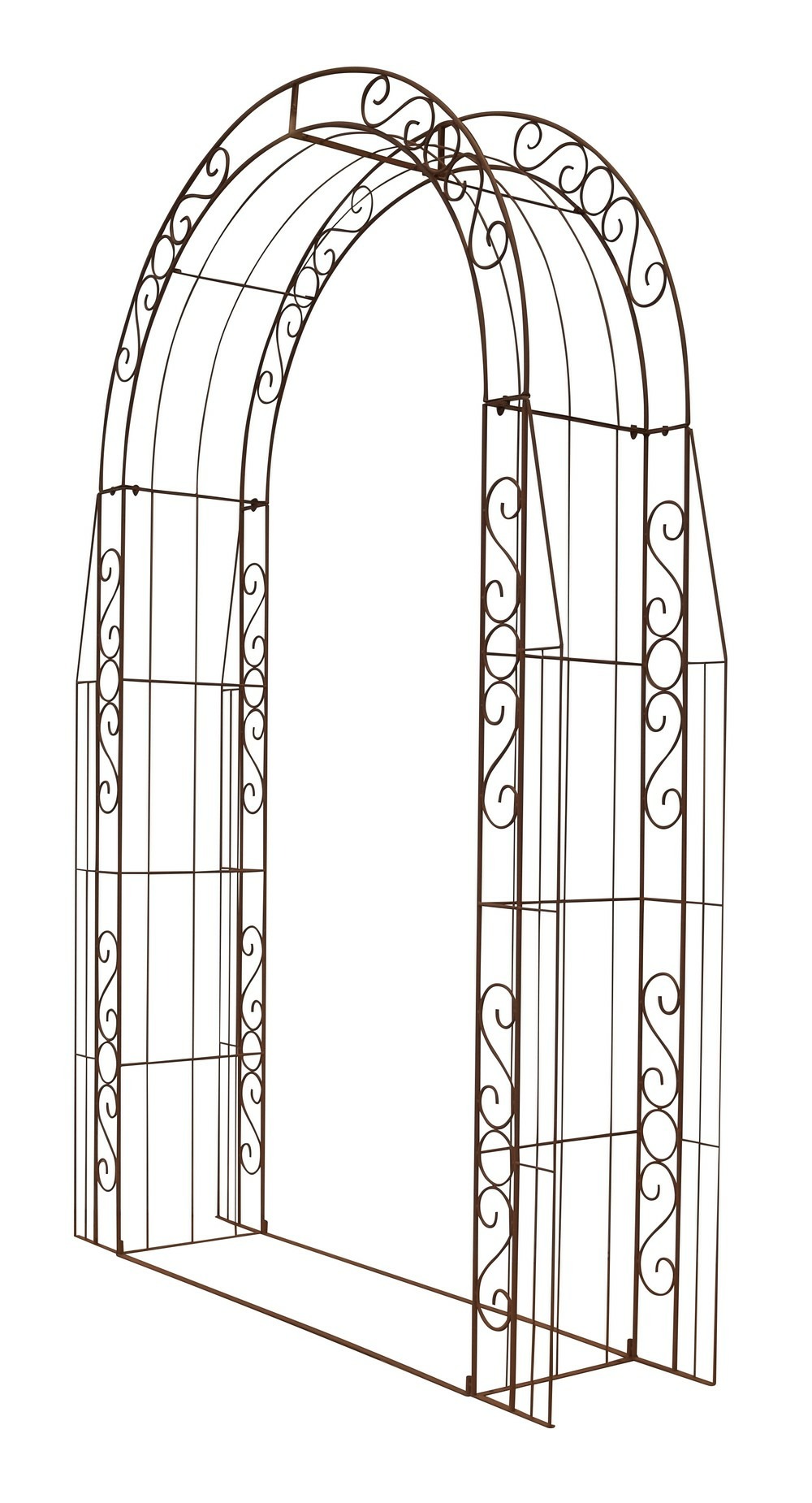 Arche poétique - 170x250x40 cm - rouille