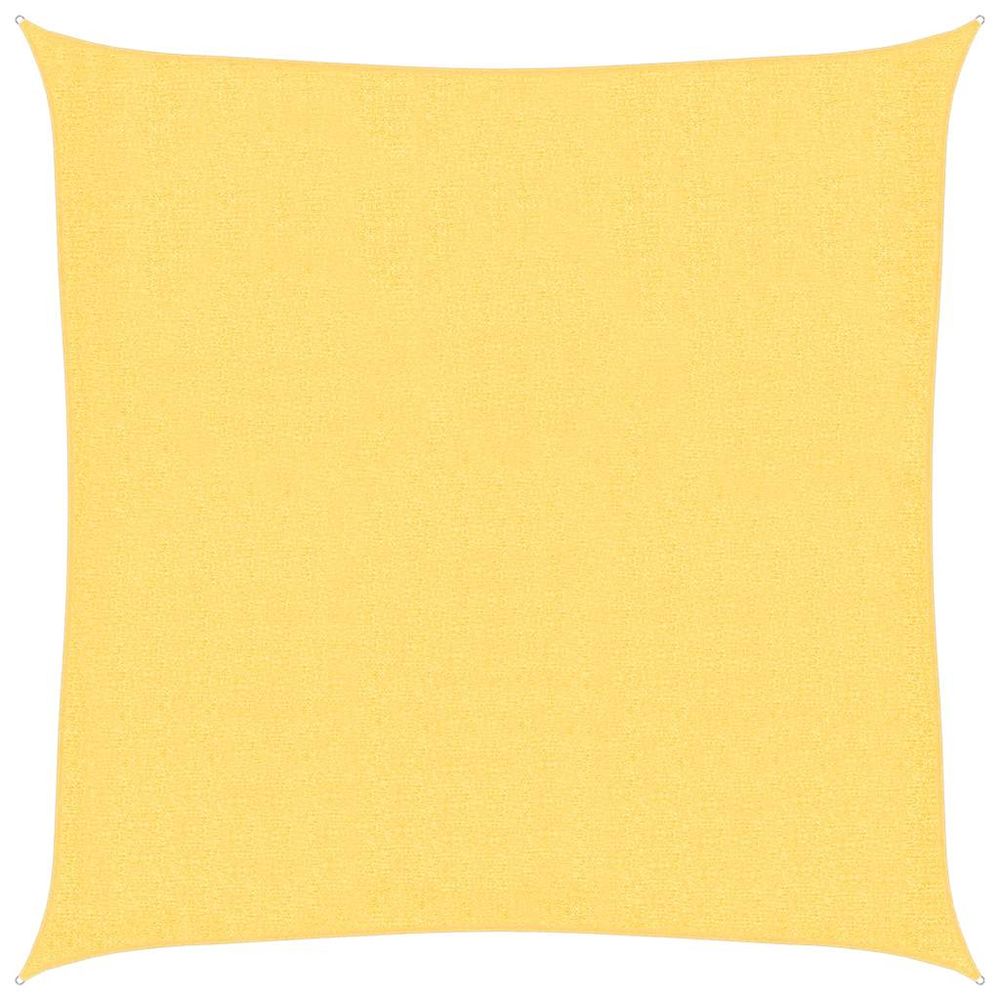 Parasol en pehd carré 3,6 x 3,6 m beige