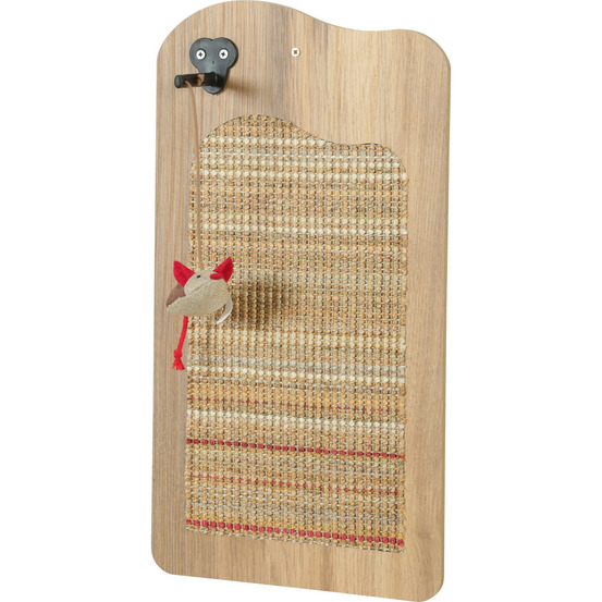 Griffoir mural boréal m beige 24 x 45.5 cm pour chat